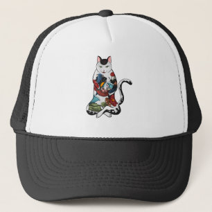 Rassenkatze Truckerkappe