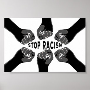 Rassismus beenden poster