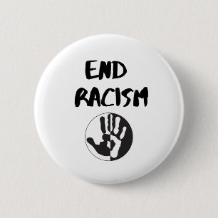 Rassismus-Design für Anti-Rassismus-Aktivisten, En Button