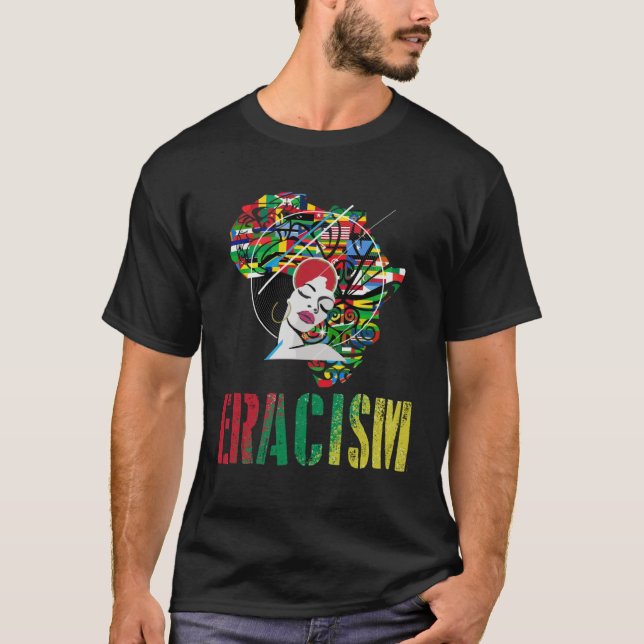 Rassismus-Protest Spitze T-Shirt (Vorderseite)