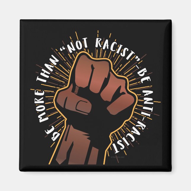 Rassistisch sein magnet (Vorne)