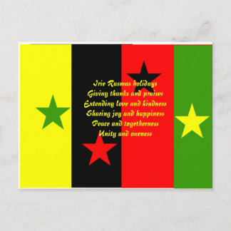 Rast Weihnachten Postkarten Irie Rasmas