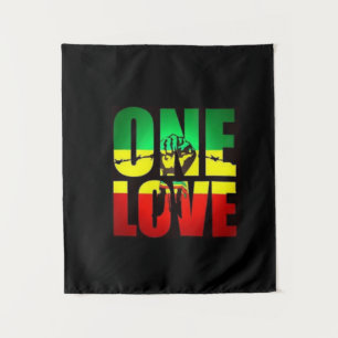 Rasta 1 Liebe Wandteppich