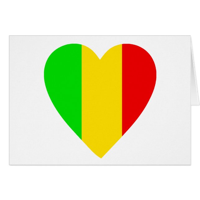 Rasta a coloré le coeur (Devant horizontal)