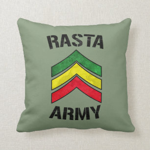 Rasta Armee Kissen