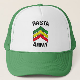 Rasta-Armee Truckerkappe