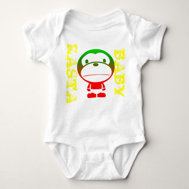 RASTA BABY BABY STRAMPLER (Vorderseite)