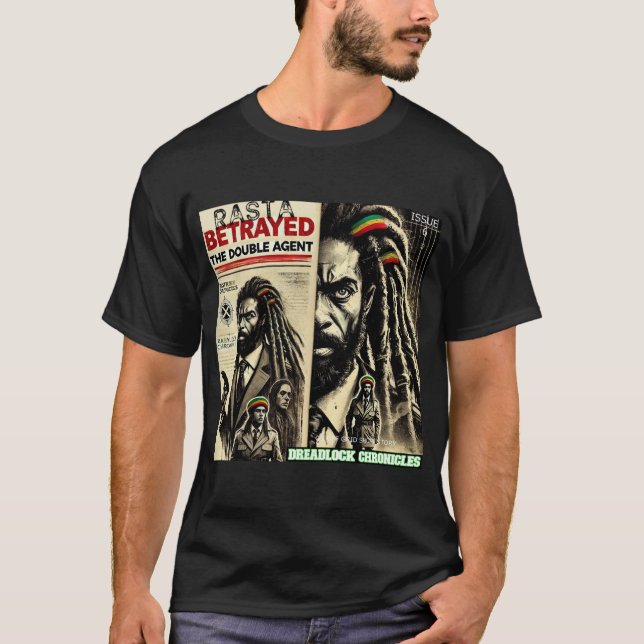 RASTA BETRAYED DREADLOCK CHRONICLES-PROBLEM 6 T-Shirt (Vorderseite)