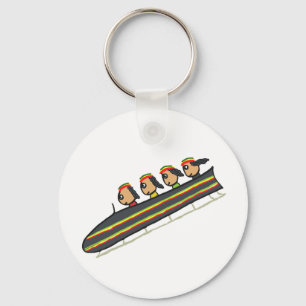 Rasta-Bobschlitten-Team Schlüsselanhänger