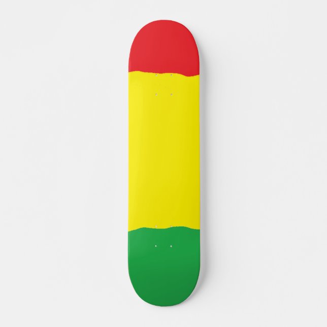 Rasta Bomb Cruiser Skateboard (Vorne)