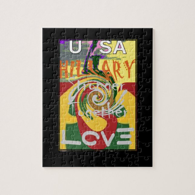 Rasta Colors Red Golden Green Hillary Art Print (Vertikal)