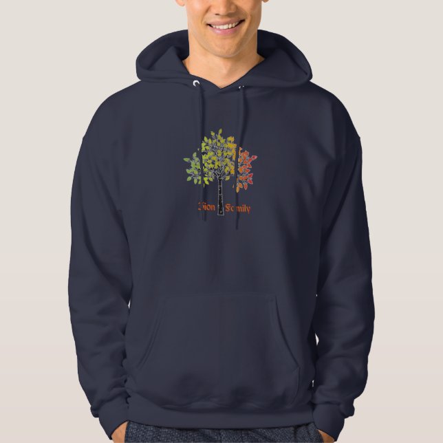Rasta Familie Hoodie (Vorderseite)