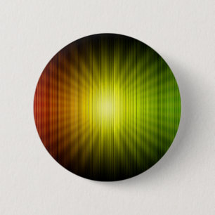 Rasta Farben Rotes Gold und Grün Button