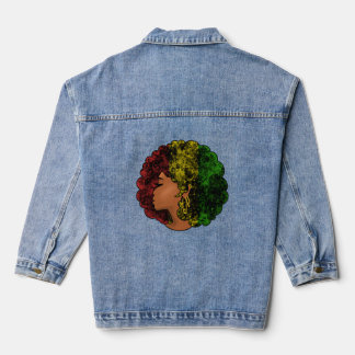 Rasta femme noire afro rouge jaune vert