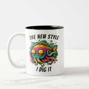 Rasta-Fisch "New Stile I dig it" Tasse