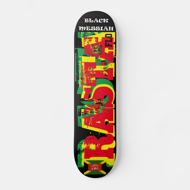 RASTA  FLO  Skateboard (Vorderseite)
