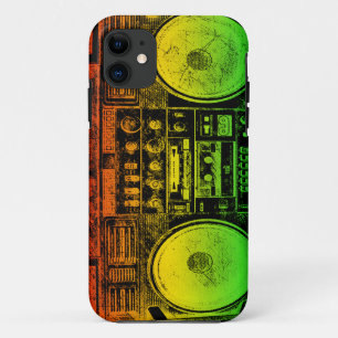 Rasta ghetto blaster Case-Mate iPhone hülle