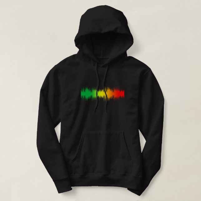 Rasta Hoodie (Design vorne)