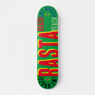 RASTA JMT BRAZIL 7 3/4" Skateboarddecke Skateboard
