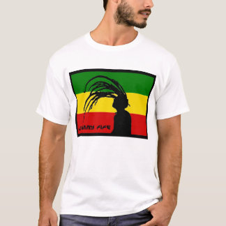 rasta Johnny-Pfeifenflagge t T-Shirt