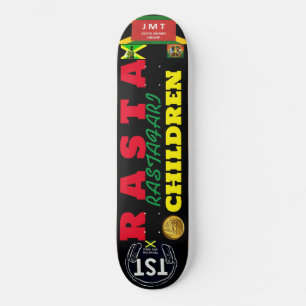 RASTA KINDER JMT JAMAICA 8 1/4" Skateboard Deck