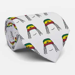 Rasta Lächeln Krawatte