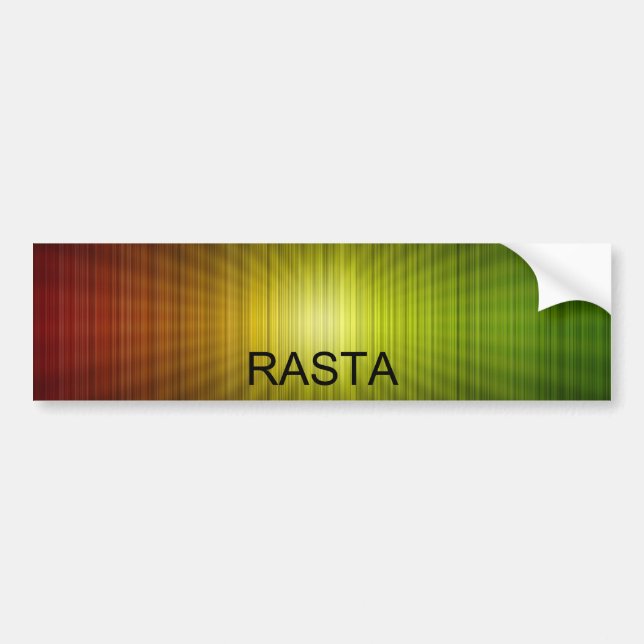 Rasta_Line_Background_by_TheDeviant426, RASTA Autoaufkleber (Vorne)