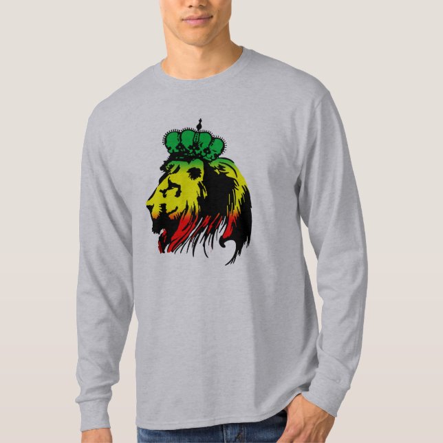 Rasta Lion de Juda T-Shirt (Devant)