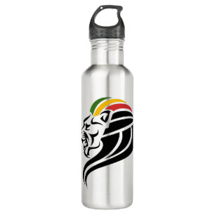 Rasta Lion Edelstahlflasche