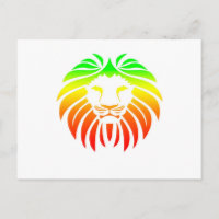 Rasta Lion Head