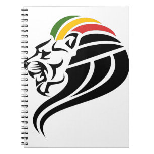 Rasta Lion Notizblock