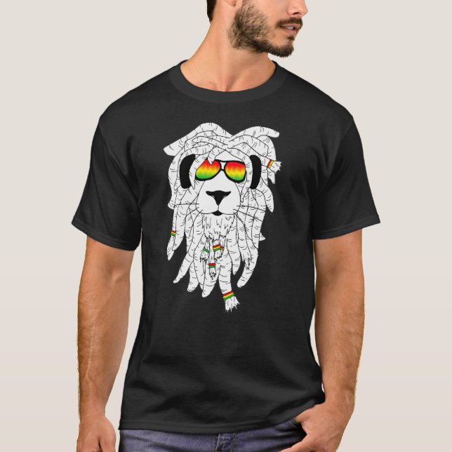 Rasta Lion T-Shirt (Vorderseite)