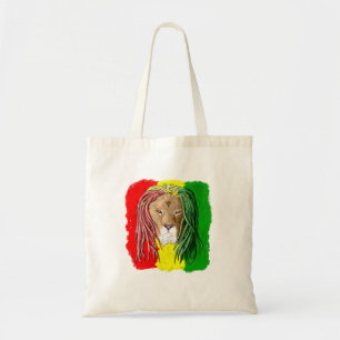 Rasta Löwe-jamaikanische Reggae-Flagge Tragetasche