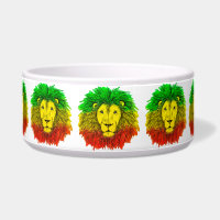 Rasta Löwe rot grün zeichnend Jamaika