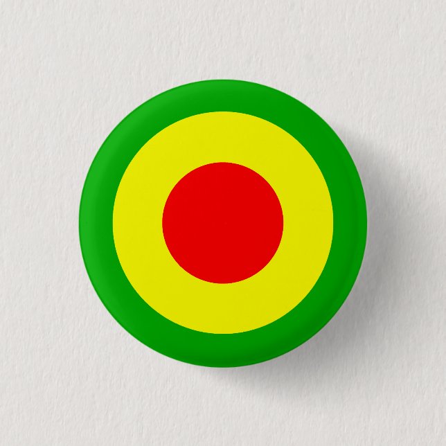 Rasta Luftwaffe Button (Vorderseite)