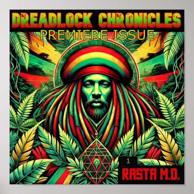 Rasta M.D. DreadLock Chronicles Problem 1 Abdeckun Poster (Vorne)