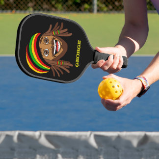 Rasta-Mann Jamaika Pickleball Schläger