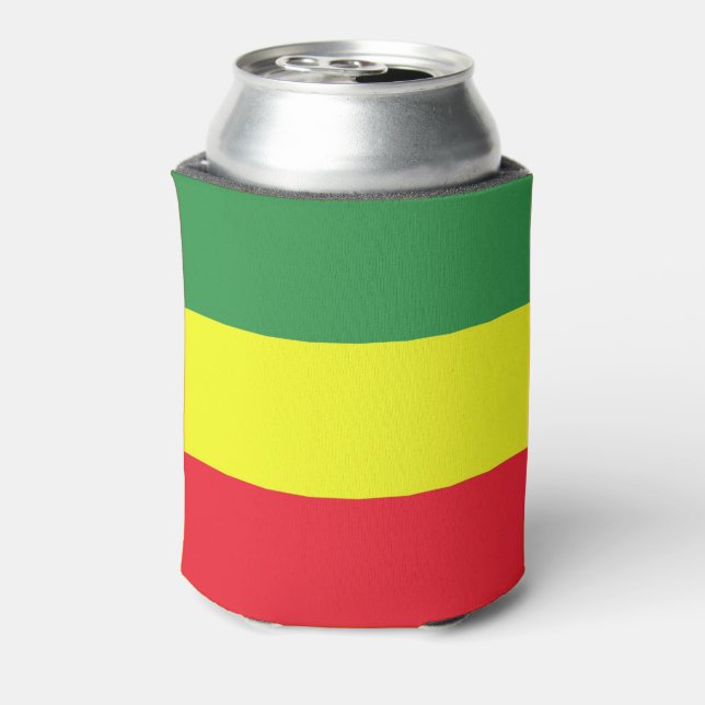 Rasta-Markierung Dosenkühler (Kanne Rückseite)