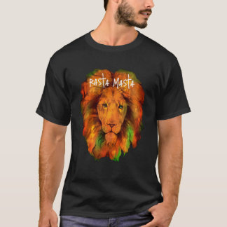 Rasta Masta (Rastafarian Reggae Lion) T-Shirt