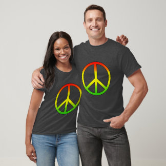 Rasta Peace Symbol T - Shirt