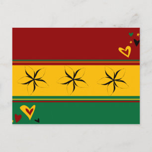 Rasta Postcard Postkarte