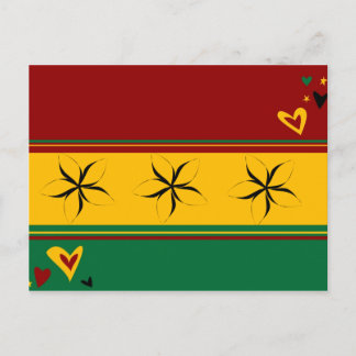 Rasta Postcard Postkarte