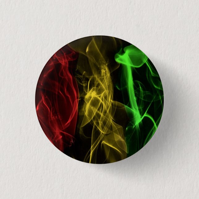 rasta Rauch Button (Vorderseite)