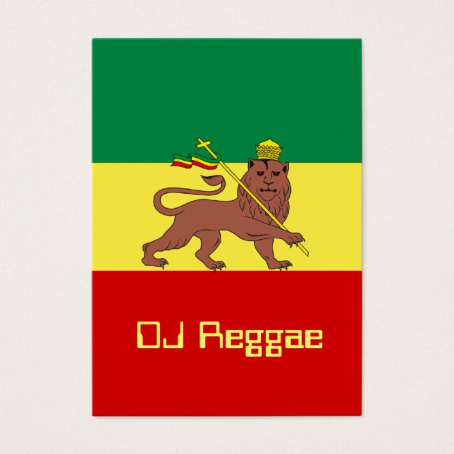 Rasta Reggae Lion de Juda (Devant)