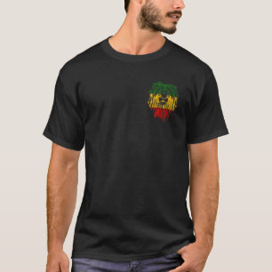Rasta Reggae Lion of Judah Jamaican Pride Rastafar T-Shirt