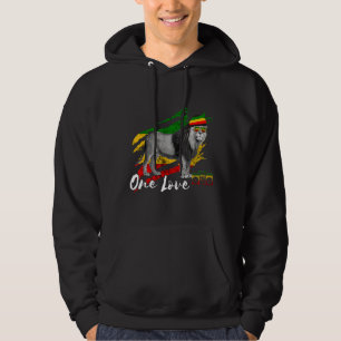 Rasta Reggae Lion of Judah Rastafari Jamaican Prid Hoodie