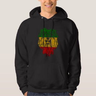 Rasta Reggae Löwe von Juda jamaikanischer Stolz Ra Hoodie