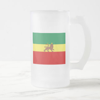 Rasta Reggae-Löwe von Judah Mattglas Bierglas