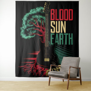 RASTA REGGAE TAPESTRY WANDTEPPICH