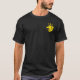 Rasta Reggae-Wappen mit gekrönter Löwe-Tasche T-Shirt (Vorderseite)